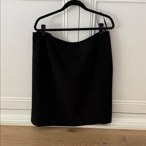 J. Crew Elegant Black Pencil Skirt